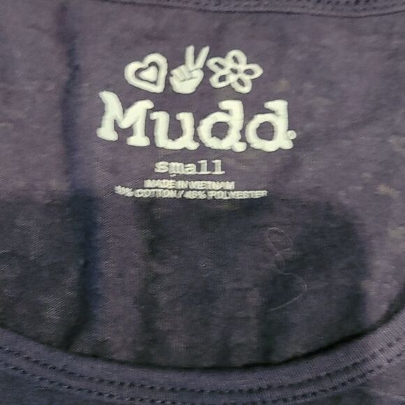 Mudd sz sm pullover tunic top cotton poly blend - Picture 4 of 9